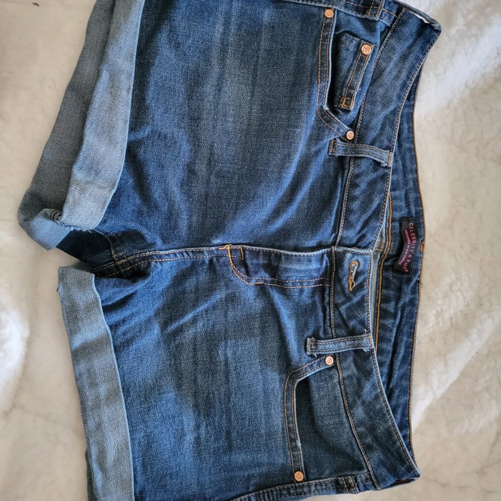 Denim shorts